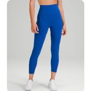lululemon athletica - Base Pace Running Tight - Size 20 - HR 25” Blue